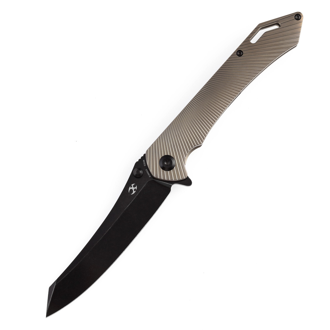 Kansept Colibri Tech Folding Knife Bronze Titanium Handle S35VN