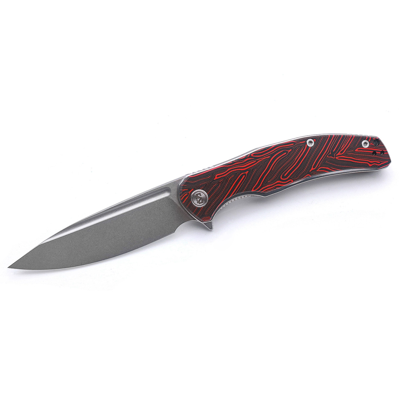 2025年秋冬新作 Red Knife Folding Velona Miguron Gmascus 14C28N Handle G10 パンツ
