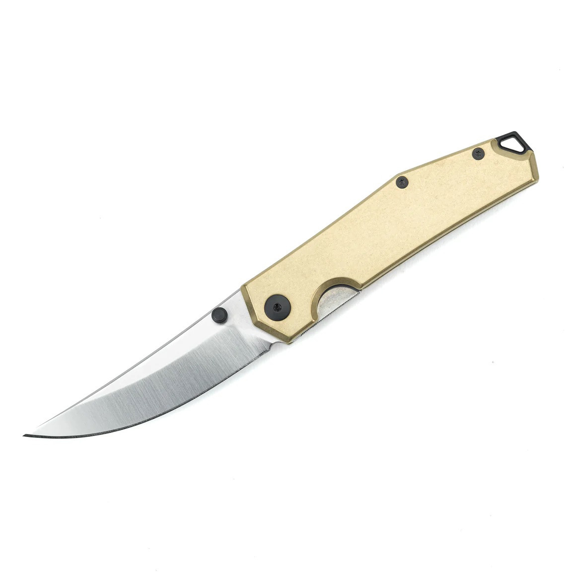 Giant Mouse Knives ACE Clyde Folding Knife Brass Handle/Black