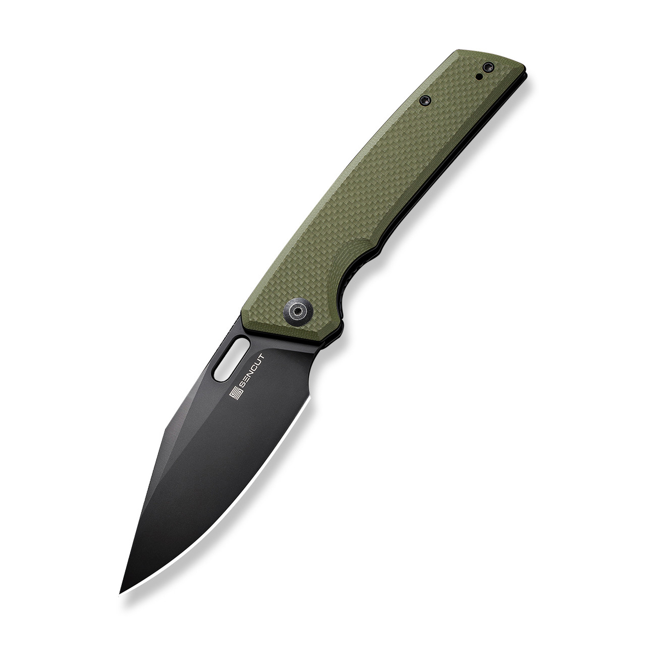 専用② Sencut GlideStrike Folding Knife Coarse OD Green G10 Handle