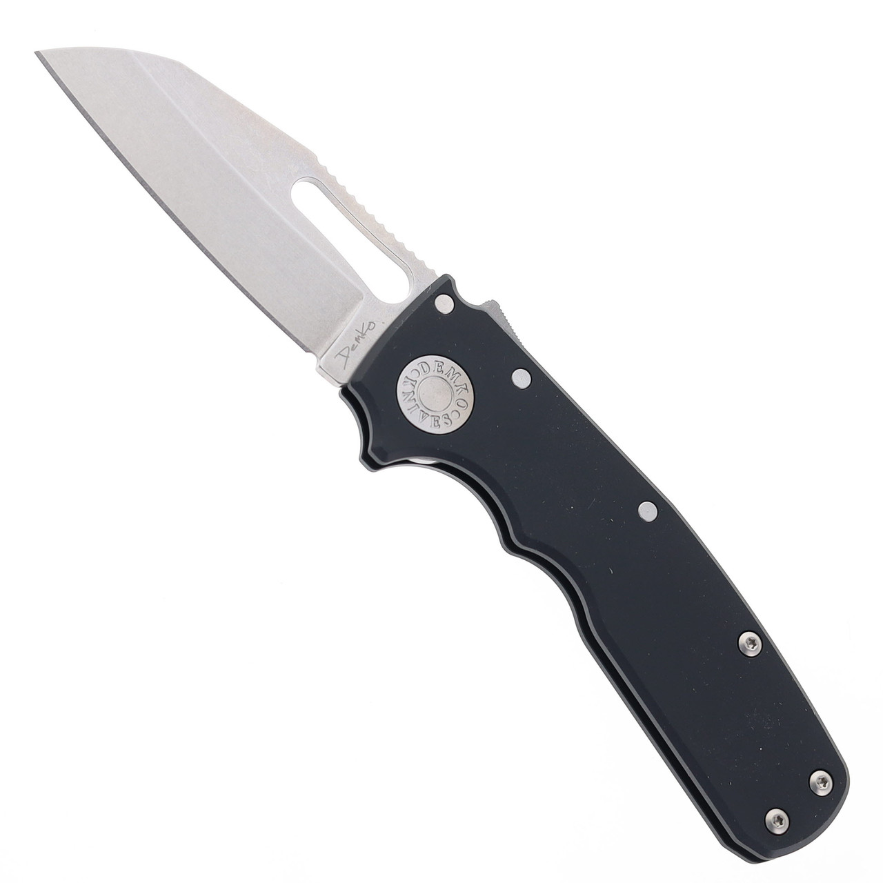 Demko Knives Shark Cub “Shark Lock” Folding Knife (Shark Foot Blade) -  Smoky Mountain Knife Works