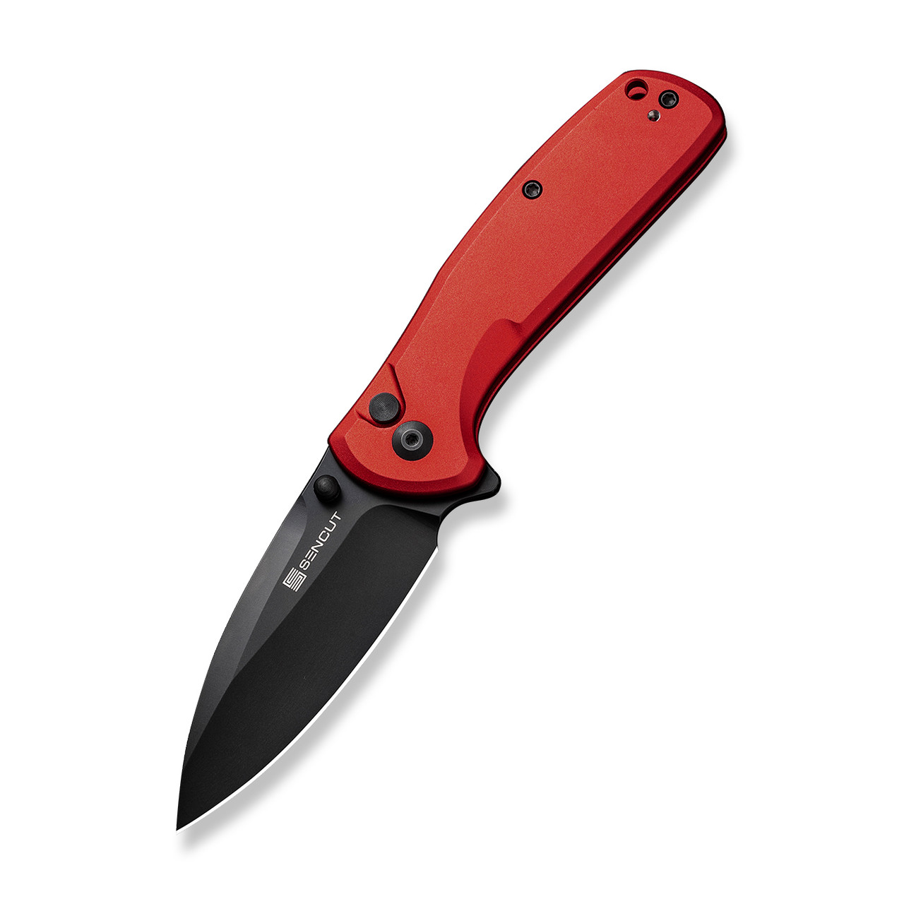 Sencut ArcBlast Folding Knife Red Aluminum Handle 9Cr18MoV Drop