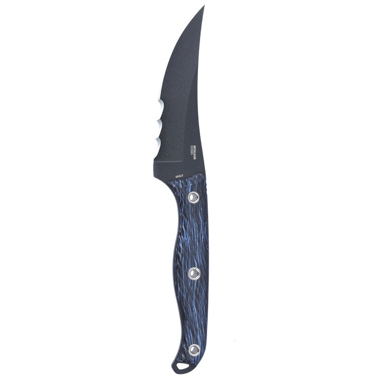 CRKT Clever Girl Fixed Blade Knife Blue Marbled G10 Handle SK-5