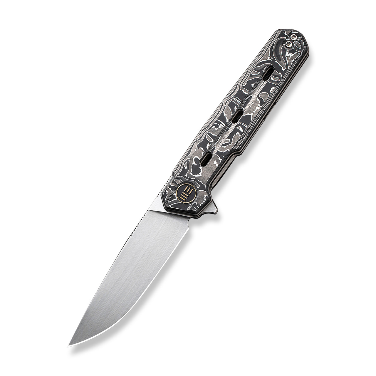 専用ページ⑤ WE Navo Folding Knife Black/White Aluminum Foil Carbon Fiber