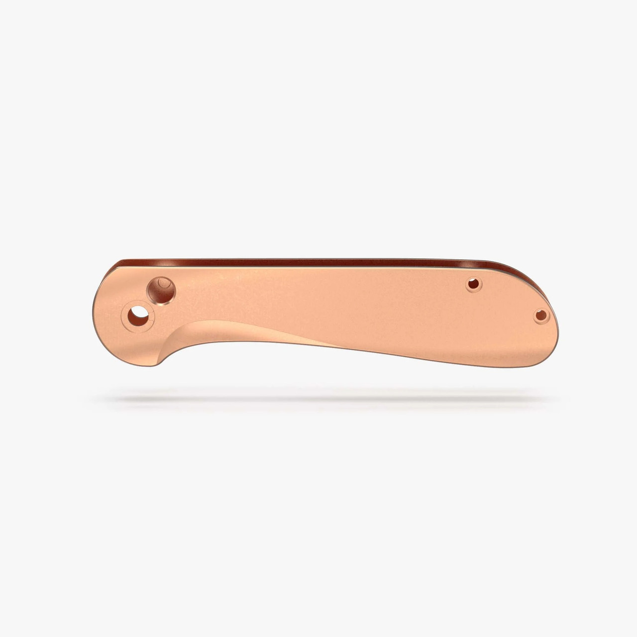 Flytanium Contoured Copper Scales for Civivi Elementum Button Lock