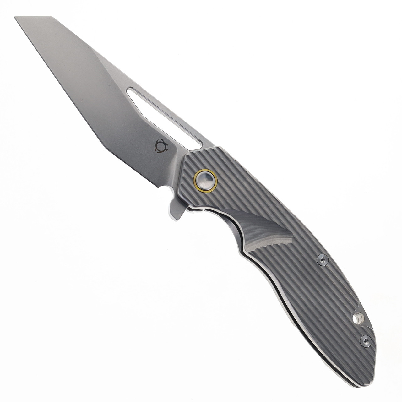 SixLeaf SL-29A Rattlesnake Designs Pocket Knife Milled
