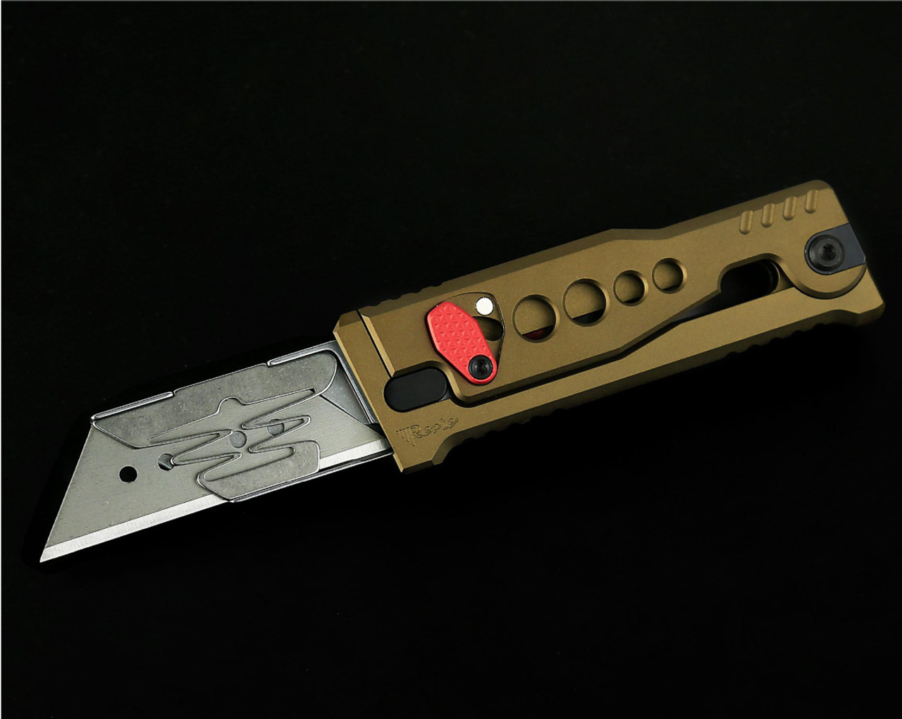 Reate Exo-U Utility Knife Aluminum Speed Hole