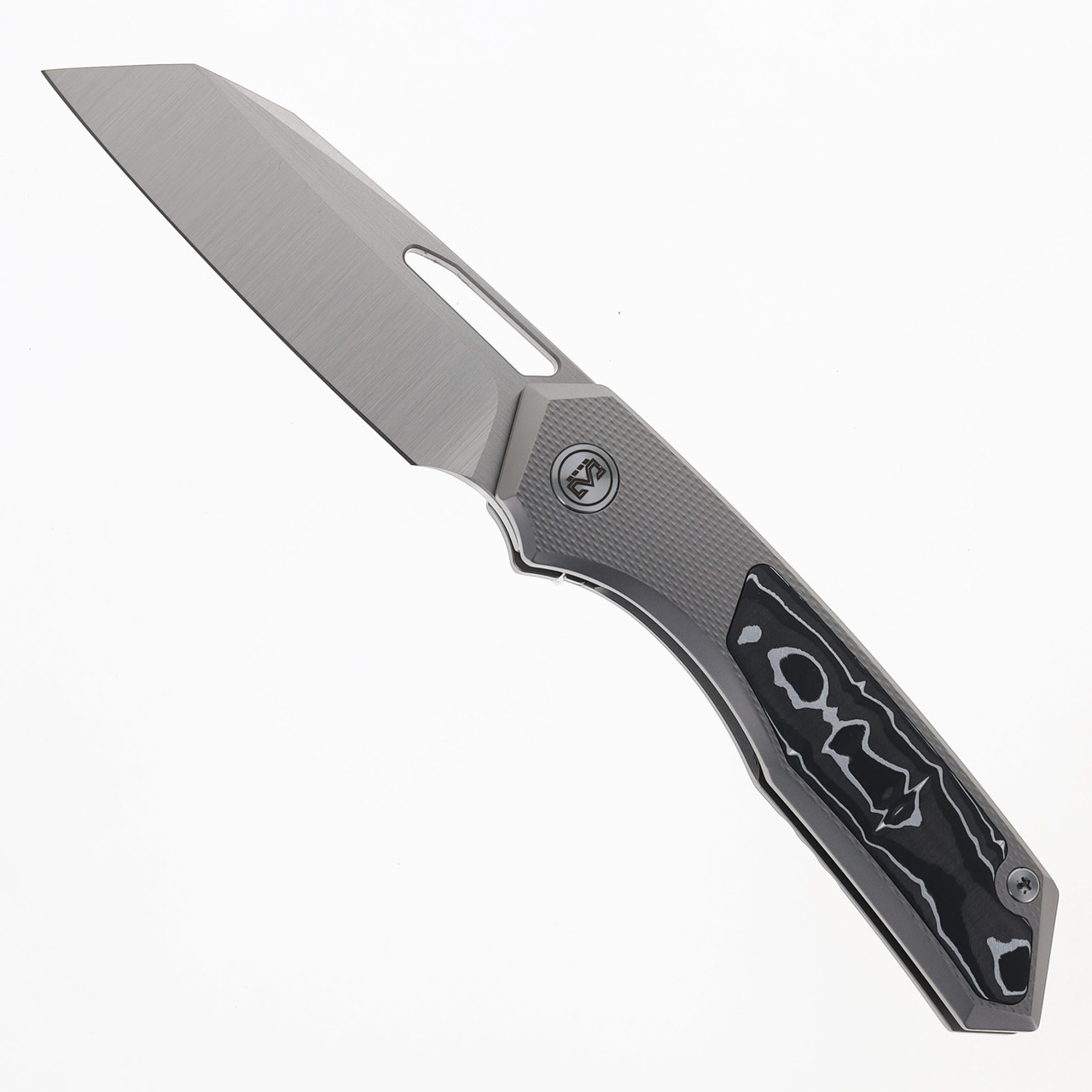 Miguron Knives Keryx II Pocket Knife Aluminum Foil Carbon Fiber