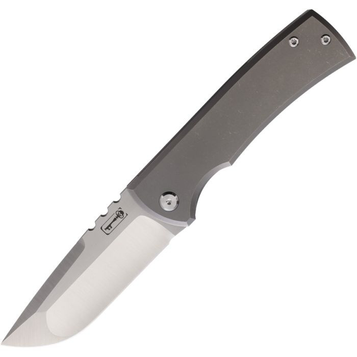 Chavez Redencion 229 Folding Knife Bead Blast Titanium Handle M390