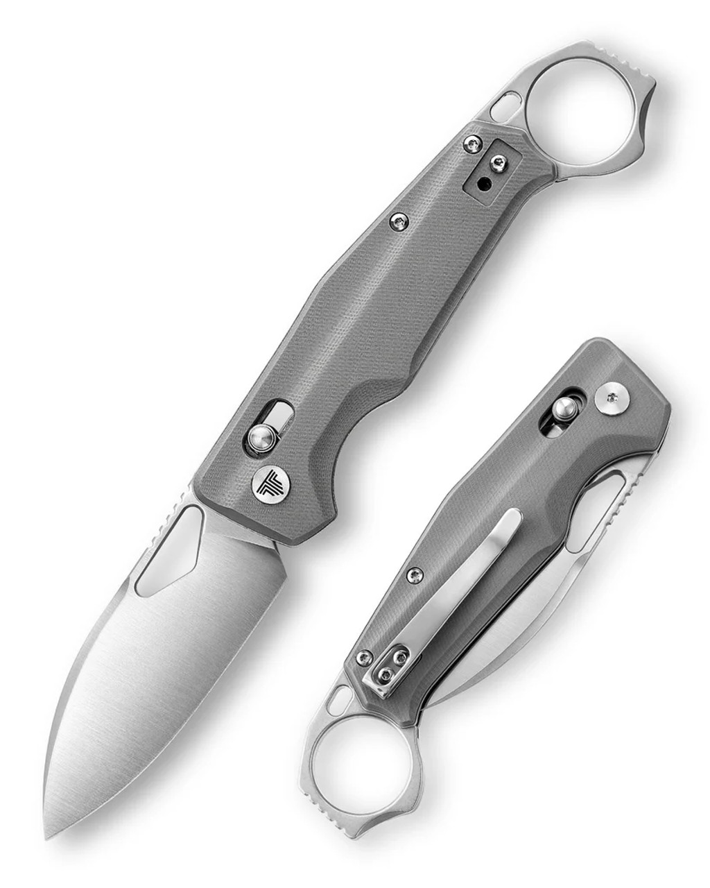 通販 公式サイト - 驚きの激安価格 Gray Sagitta-03G Trivisa G10 Knife Folding Blade 14C Handle ホビーラジコン