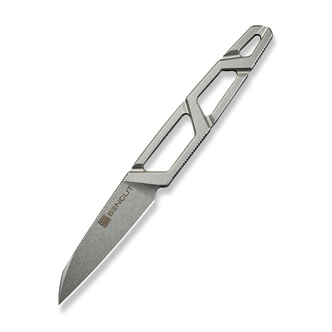 Sencut Texo Fixed Blade Knife Stonewash 9Cr18MoV Handle/Blade