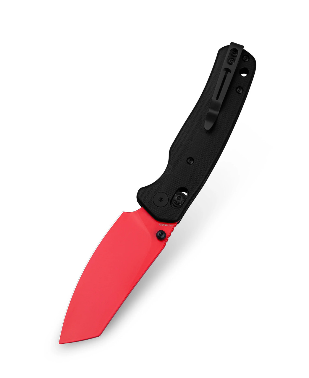 Folding Knife Wing Red | Cicadas Black Handle EDC