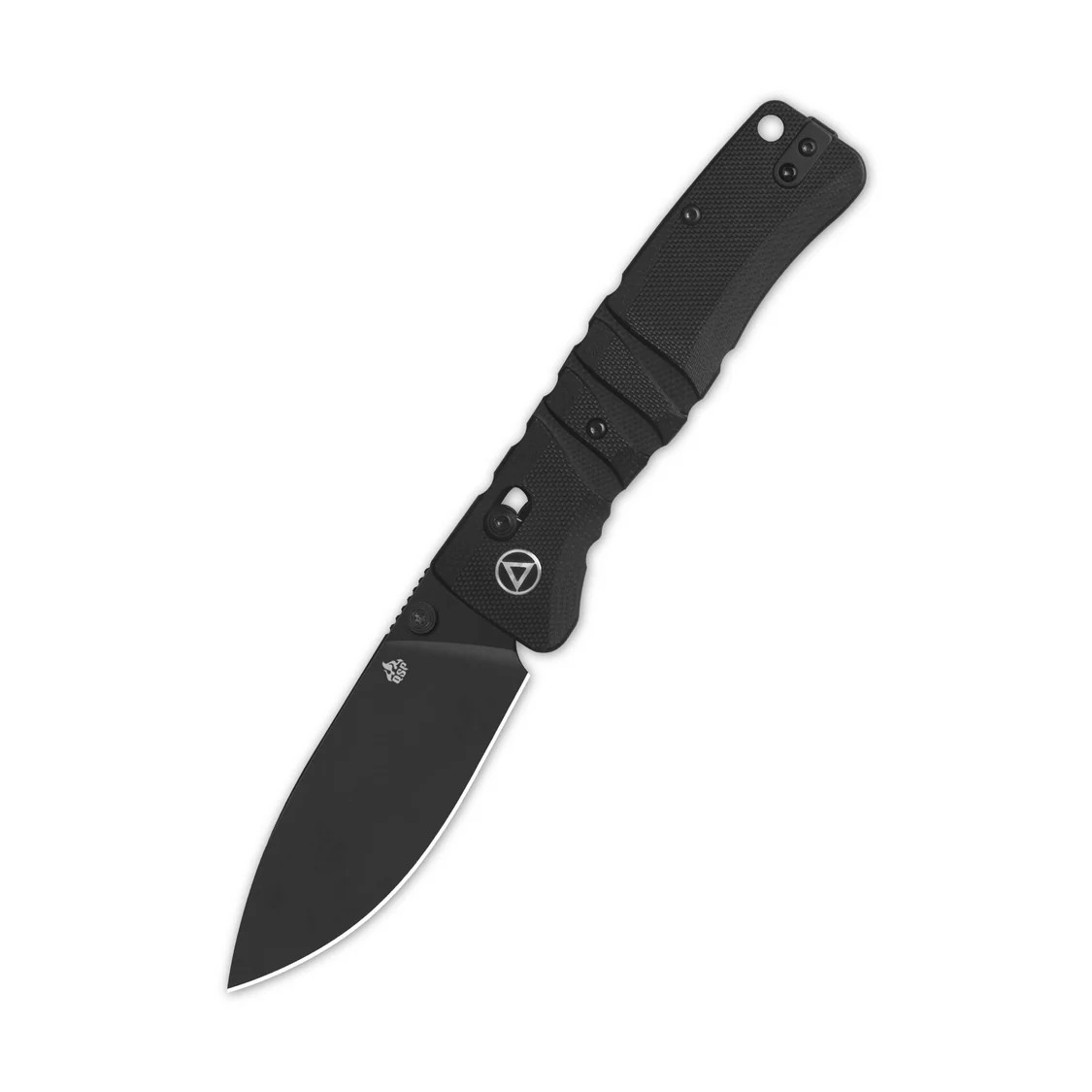 QSP Ripley Glyde Lock Folding Knife Black 14C28N Blade Black G10