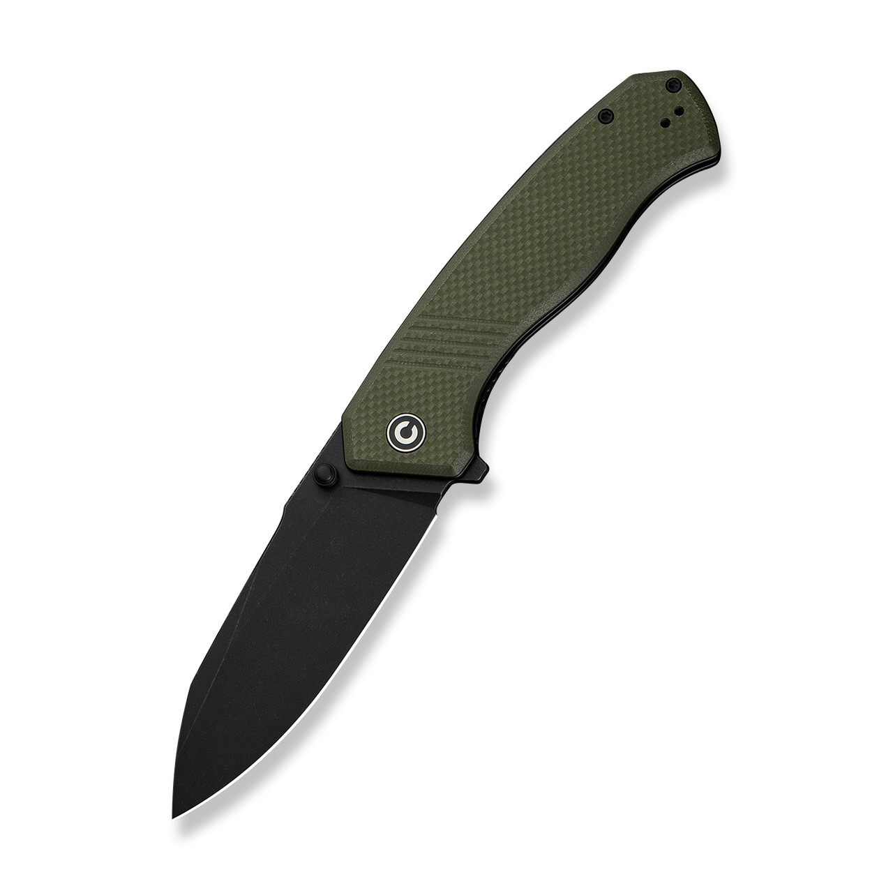 Civivi Placoid Folding Knife OD Green Coarse G10 Handle 14C28N