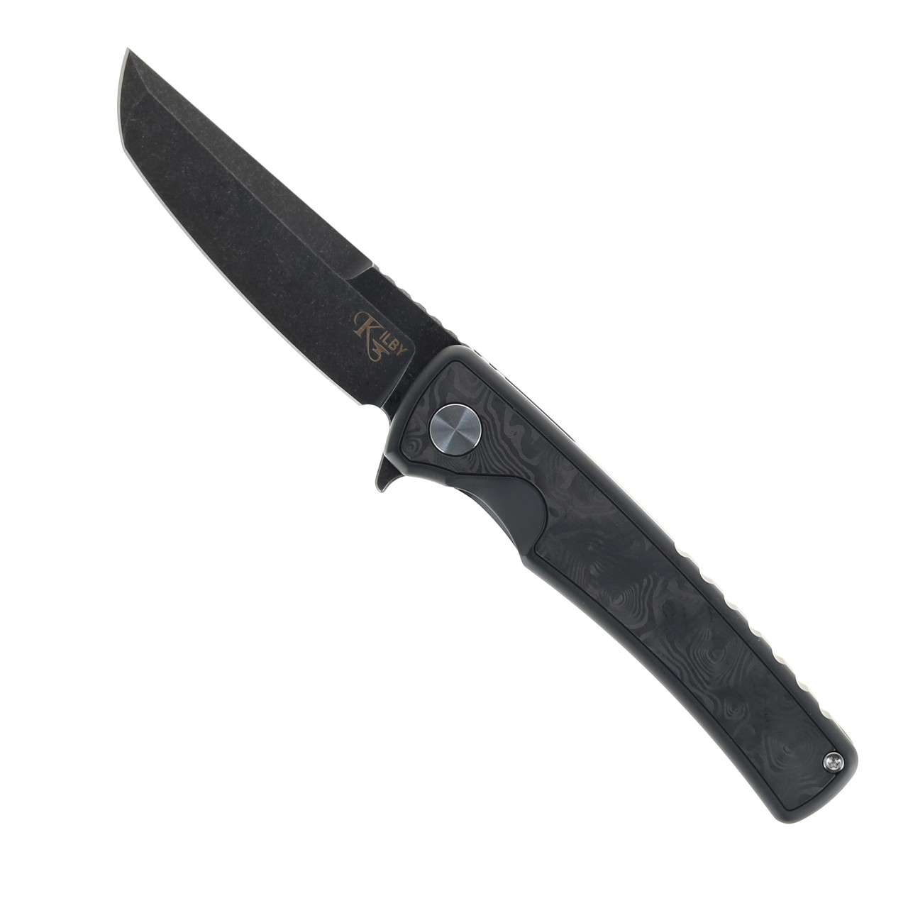 Mechforce Knives Kilby Integral Flipper Pocket Knife PVD Titanium