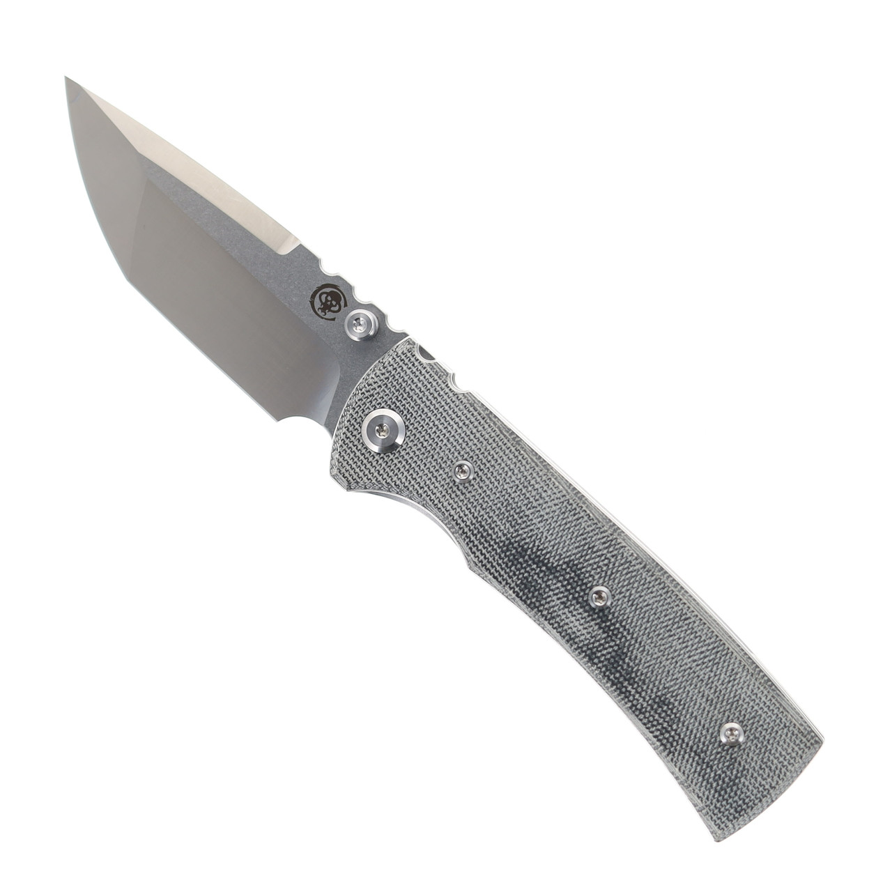 M Chaves Knives Blue Label Redencion 229 Folding Knife Black Micarta