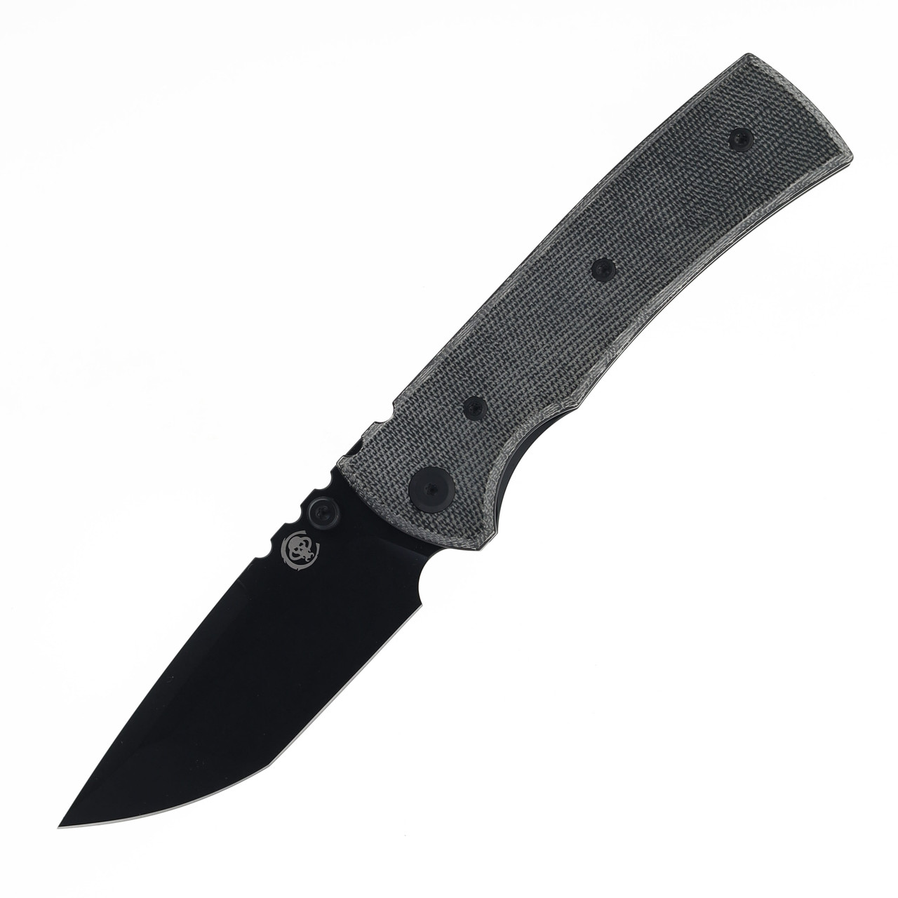 Chaves Knives Blue Label Redencion 229 Folding Knife Black Micarta