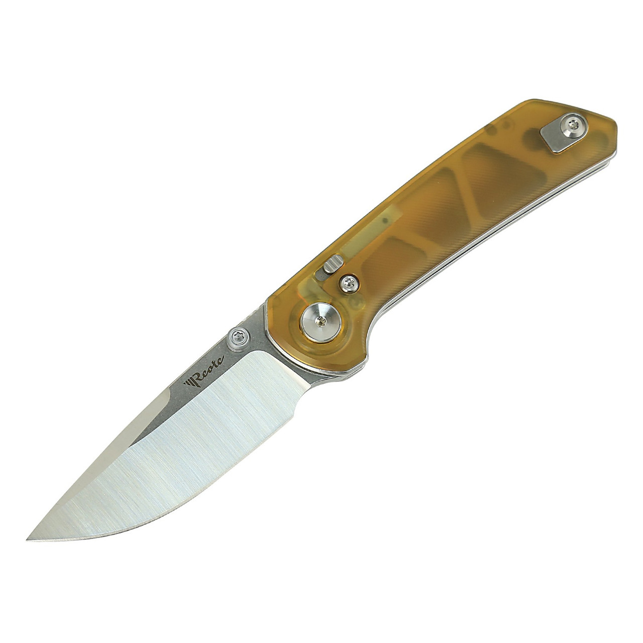 ははは Reate PL-XT V2 Folding Knife Ultem Handle Nitro-V Plain Edge