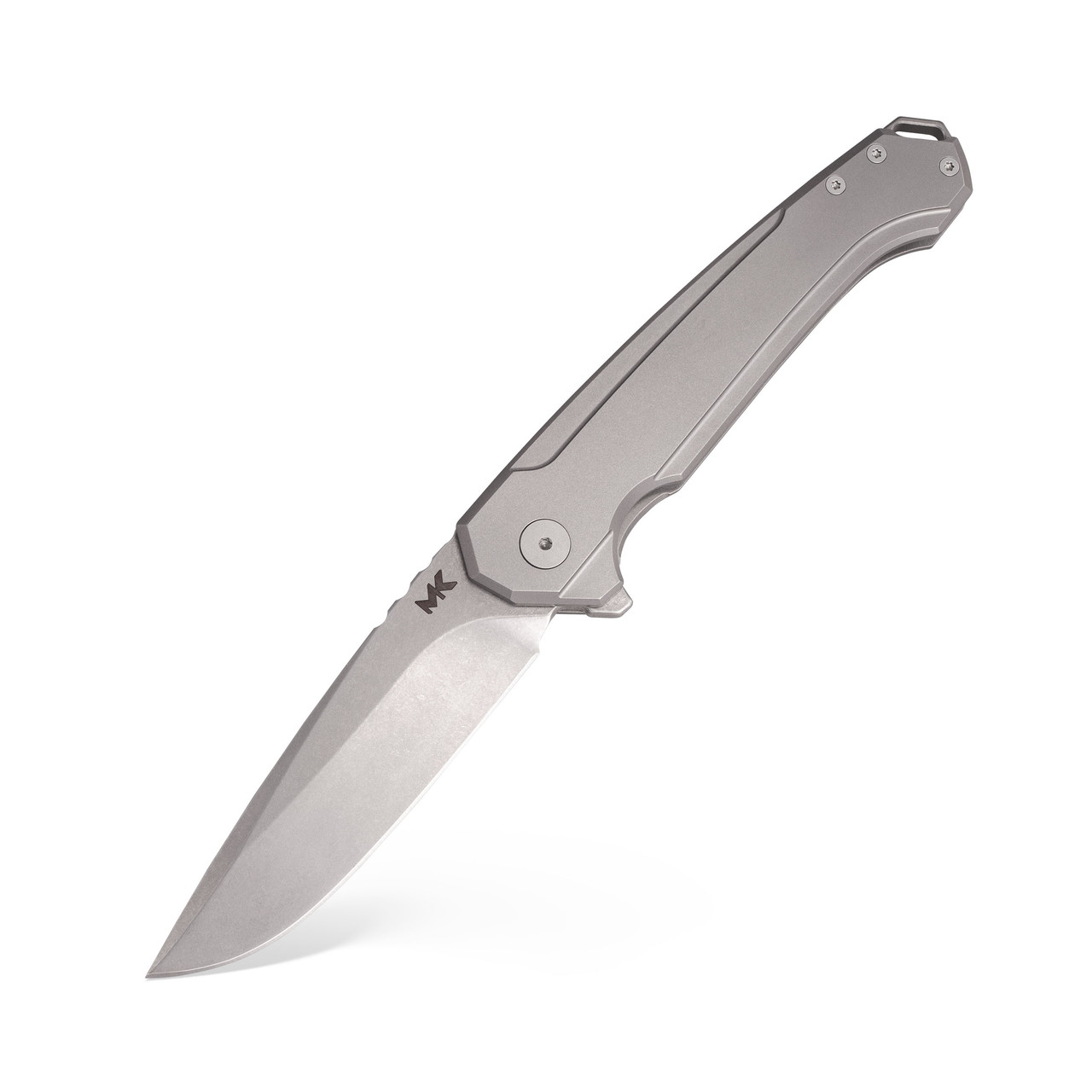 MK Knives & Tools Ingeni Folding Knife Urban Gray Titanium Handle