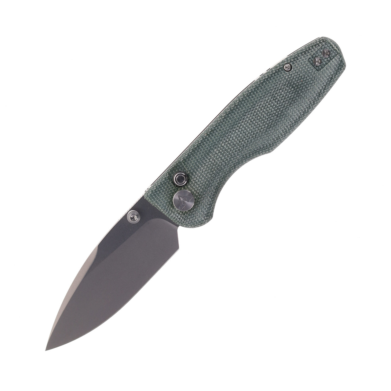 CMB Predator V3 Folding Knife Green Micarta Handle 14C28N Plain