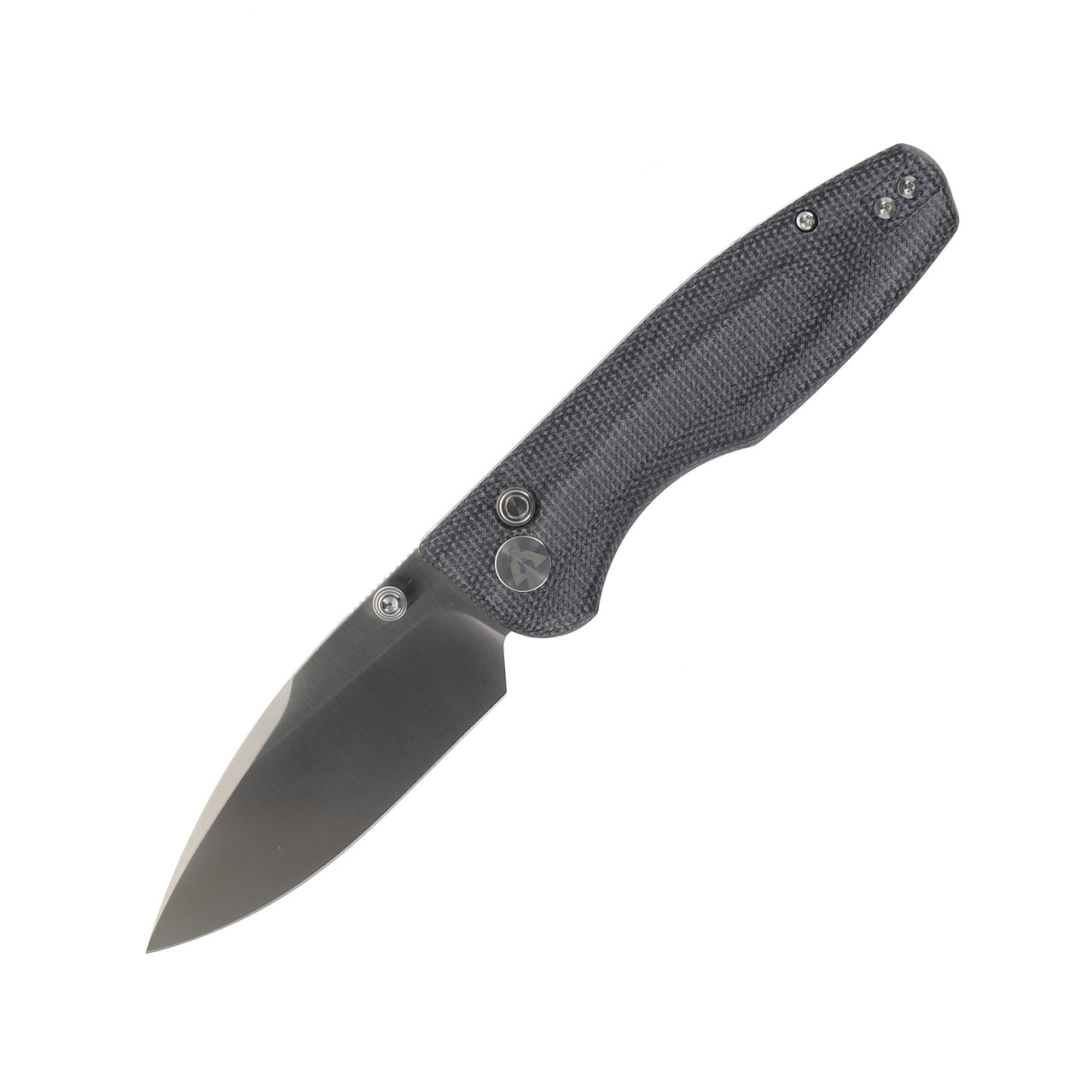 CMB Predator V3 Folding Knife Black Micarta Handle 14C28N Plain