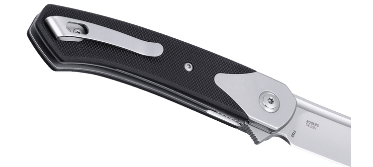 CRKT Viento Folding Knife Black G10 Handle D2 Plain Edge Bead