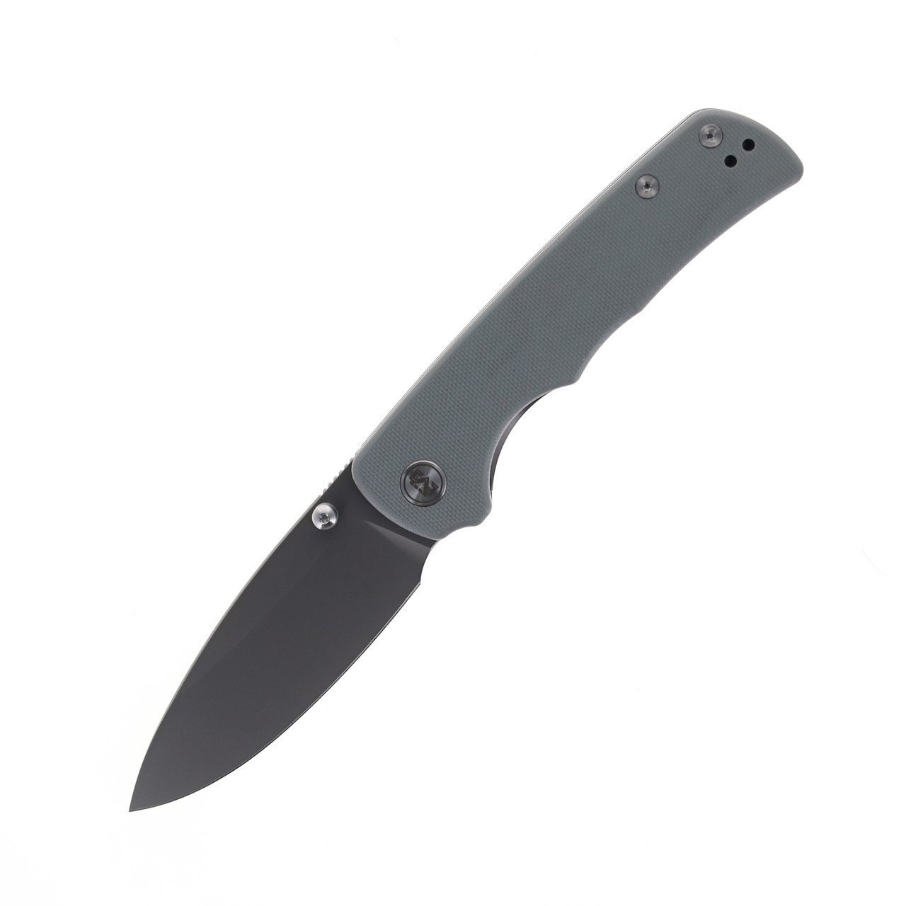 Miguron Talisma Folding Knife Gray G10 Handle Gray PVD 14C28N