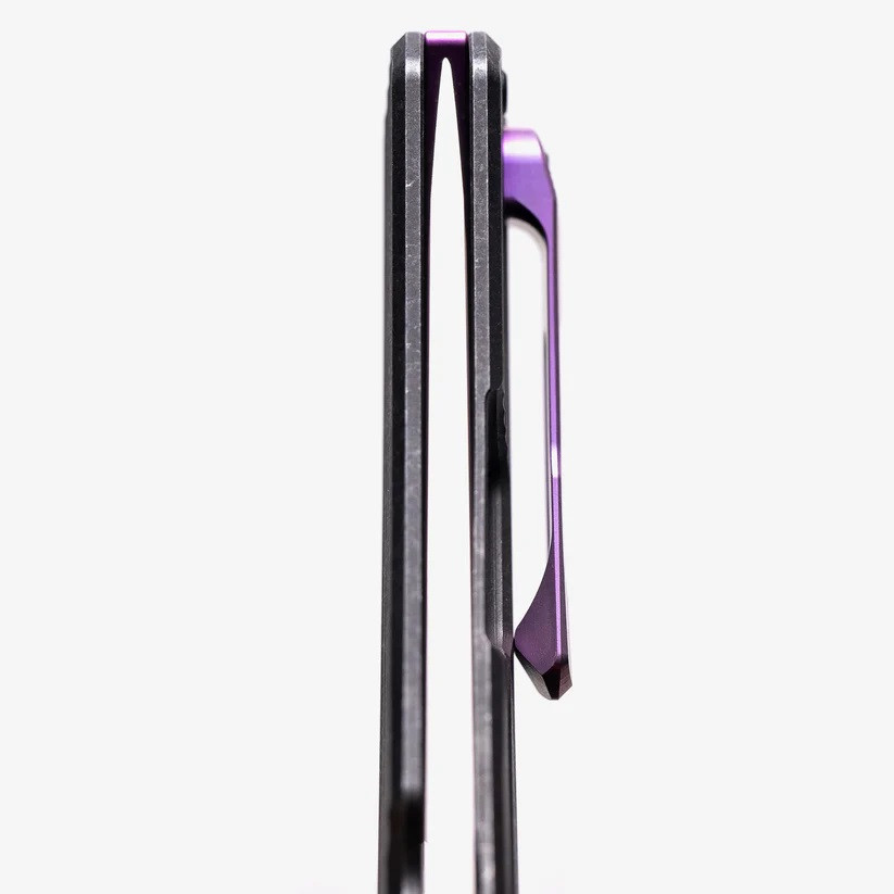 Tactile Archer Folding Knife Darkwash Titanium Handle Magnacut