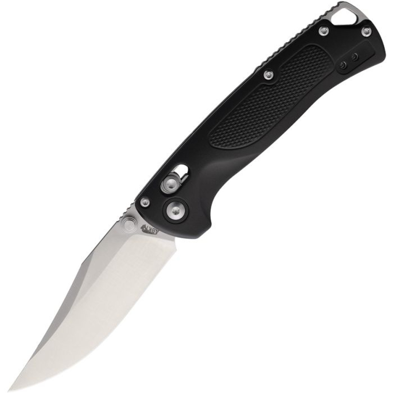 ABKT Tac Siege Folding Knife Black Nylon Handle D2 Clip