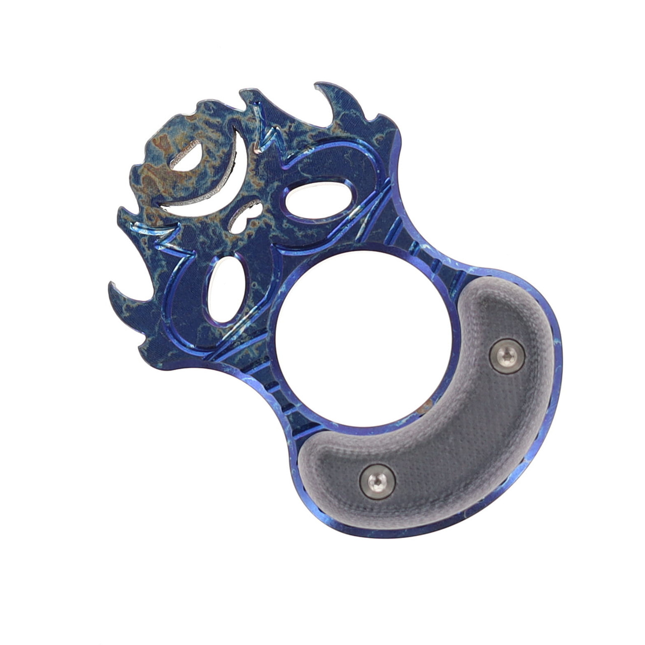TwoSun EDC Tool Bottle Opener Color Titanium Handle with Micarta