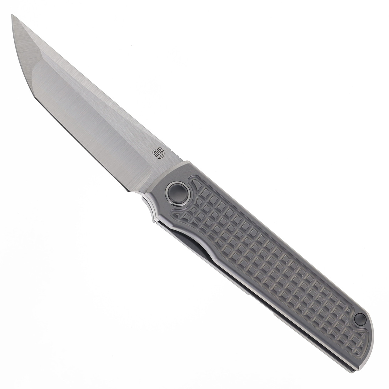 【OG】 North Mountain Blades LEE Folding Knife Grid Titanium Handle Tanto
