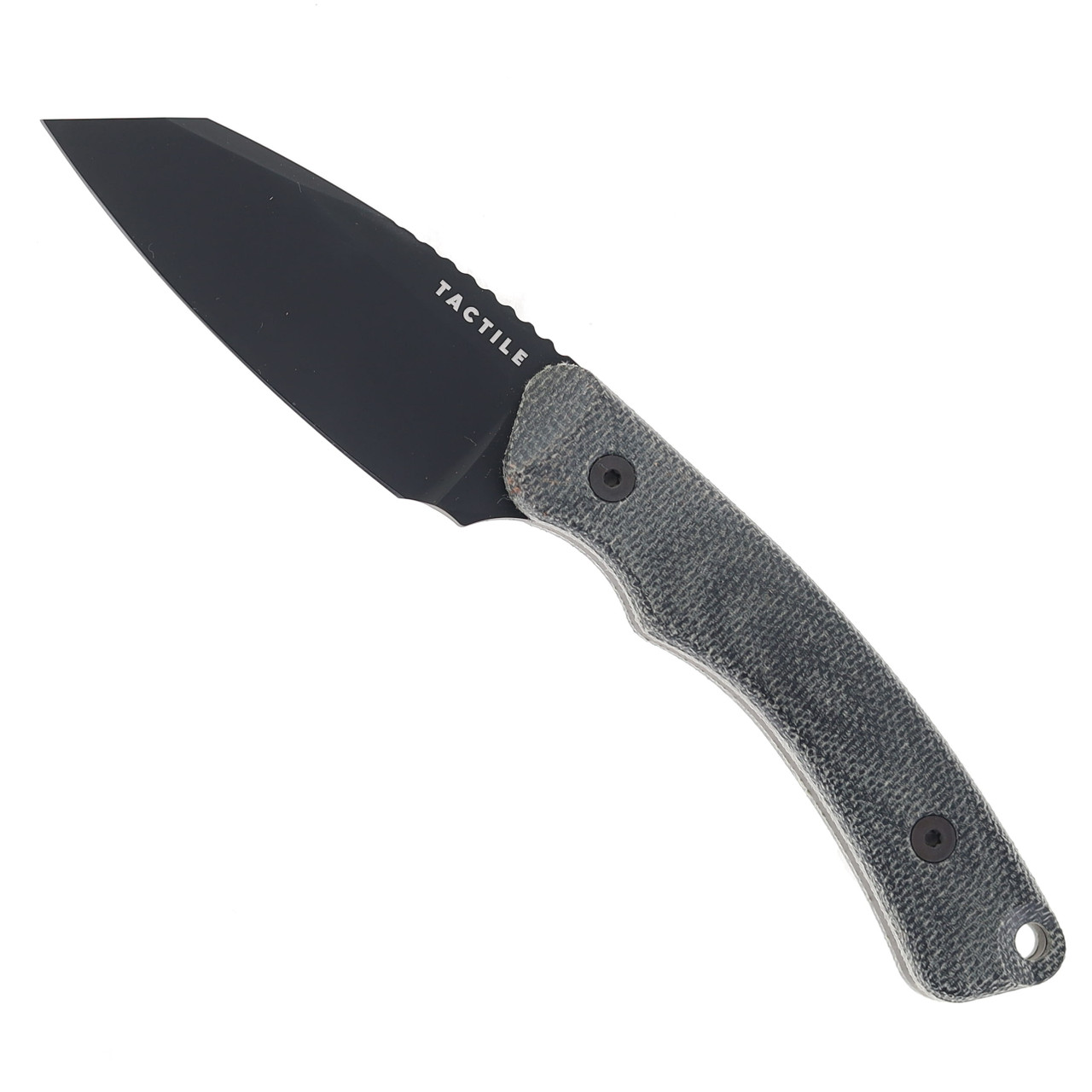 Tactile Turn Redhawk Black Micarta Magnacut Fixed Blade Knife