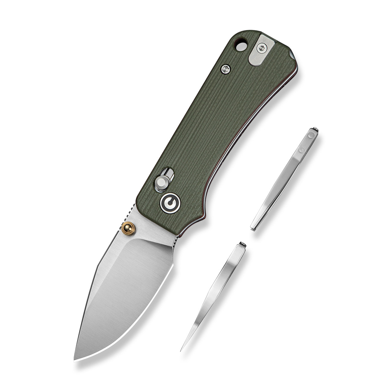 Pre-Order ships 6/26) Civivi Baby Banter 2-TG Folding Knife Milled