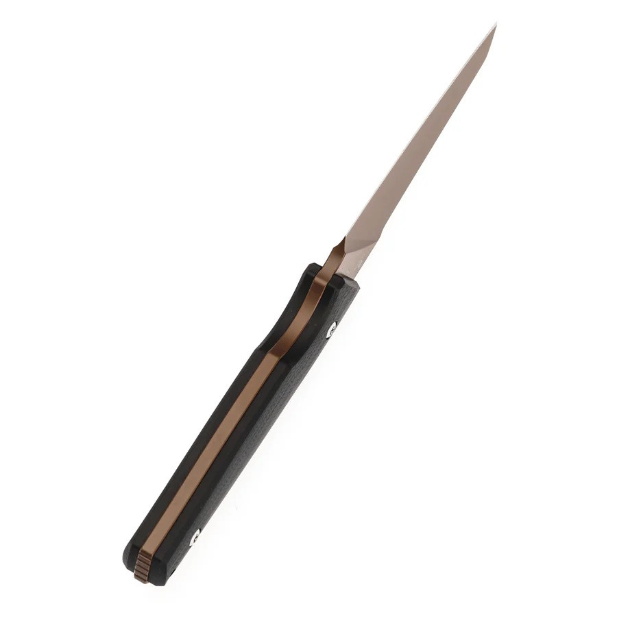 Tenable Parr Fixed Blade Knife Black G10 Handle 14C28N Reverse