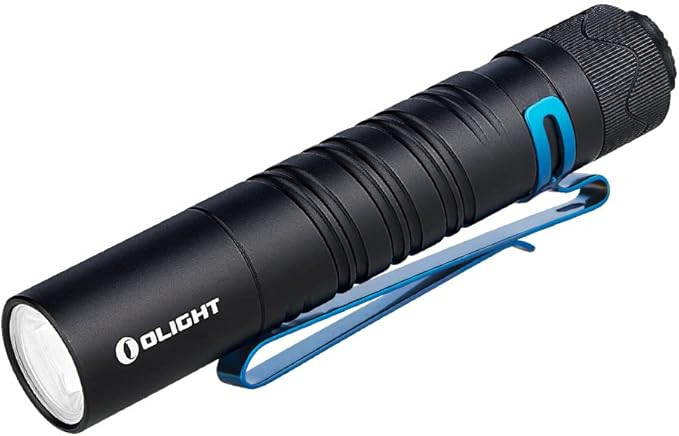 Olight I5R-EOS Flashlight Black Aluminum Alloy Body 350 Lumens