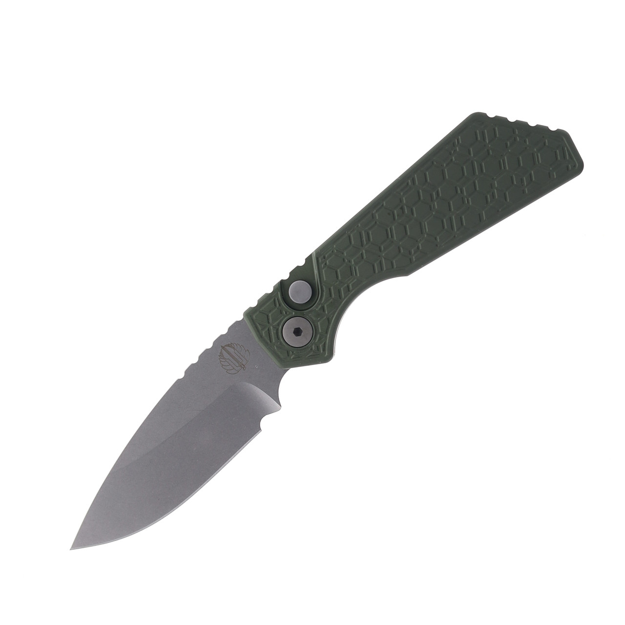 Protech Strider PT+ Auto Knife Green Gridlock Aluminum Handle