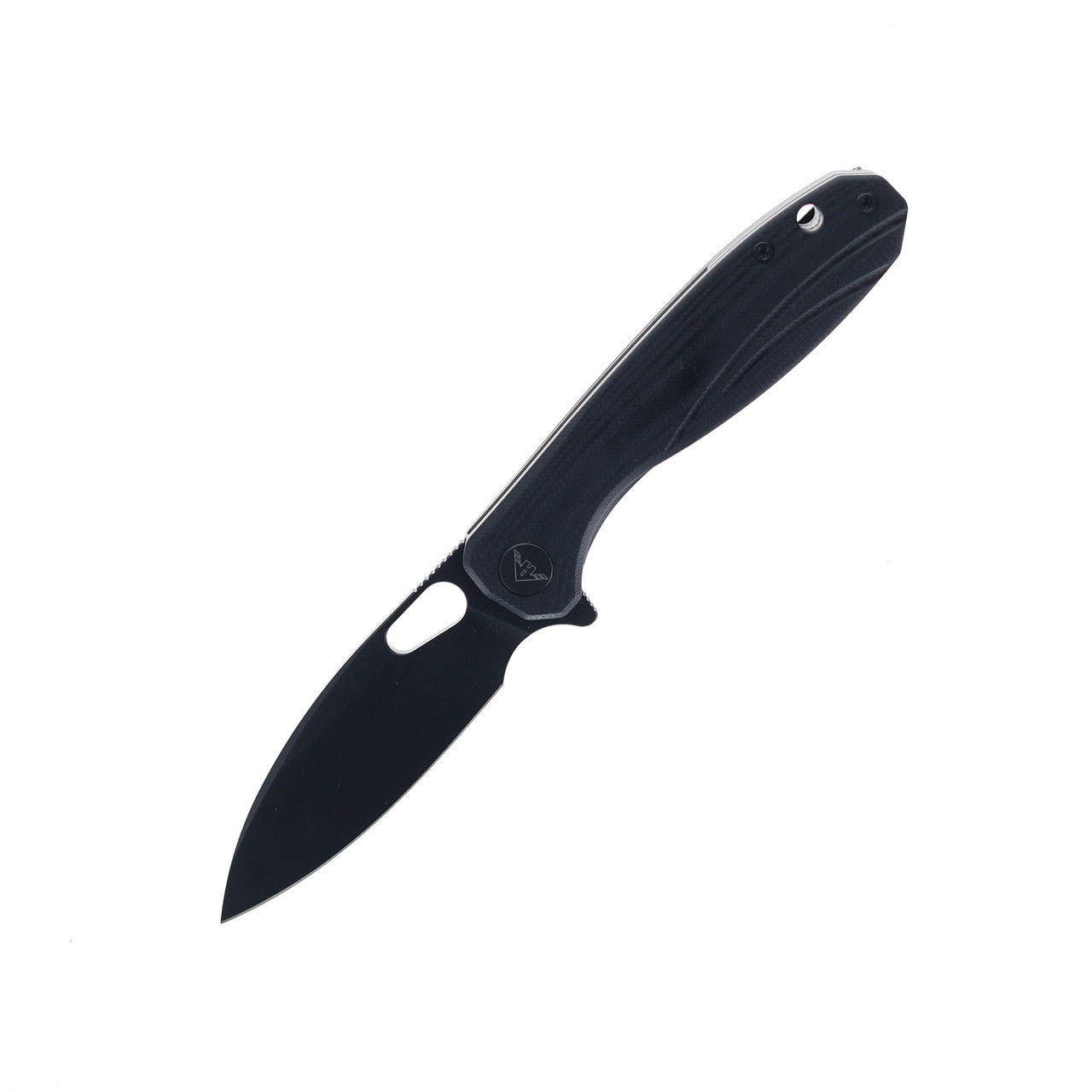 Ameight Knives Eymor Folding Knife Black G10 Handle 14c28n PVD