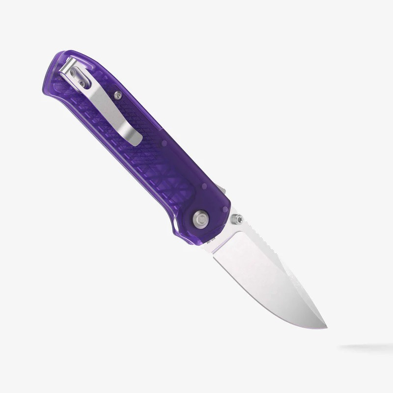 Flytanium Arcade Lite Shark Lock Folding Knife Atomic Purple