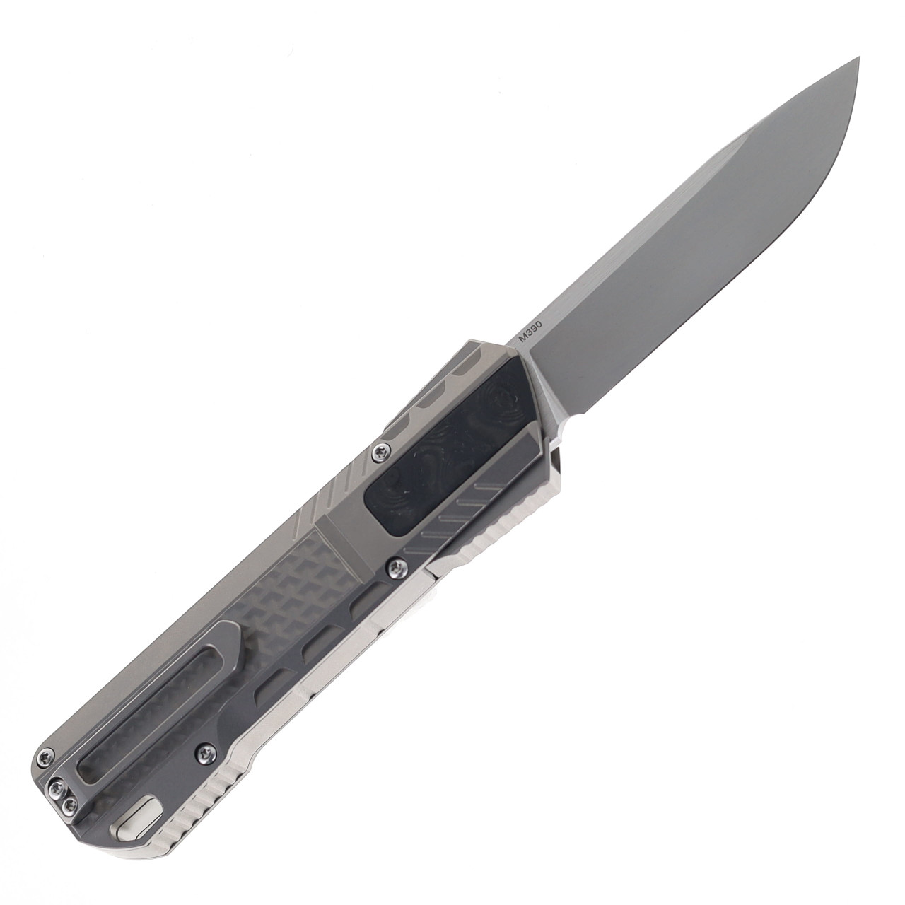 Remette Knives RT-Sharp Leopard Gravity Knife Titanium/Timascus