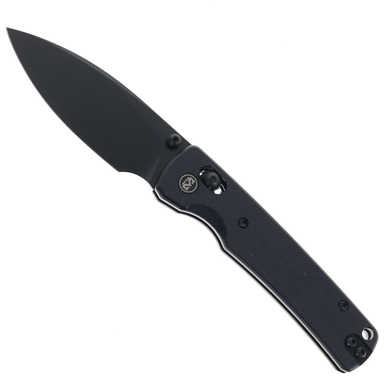 Miguron Vakor Folding Knife Black G10 Handle 14C28N Plain Black