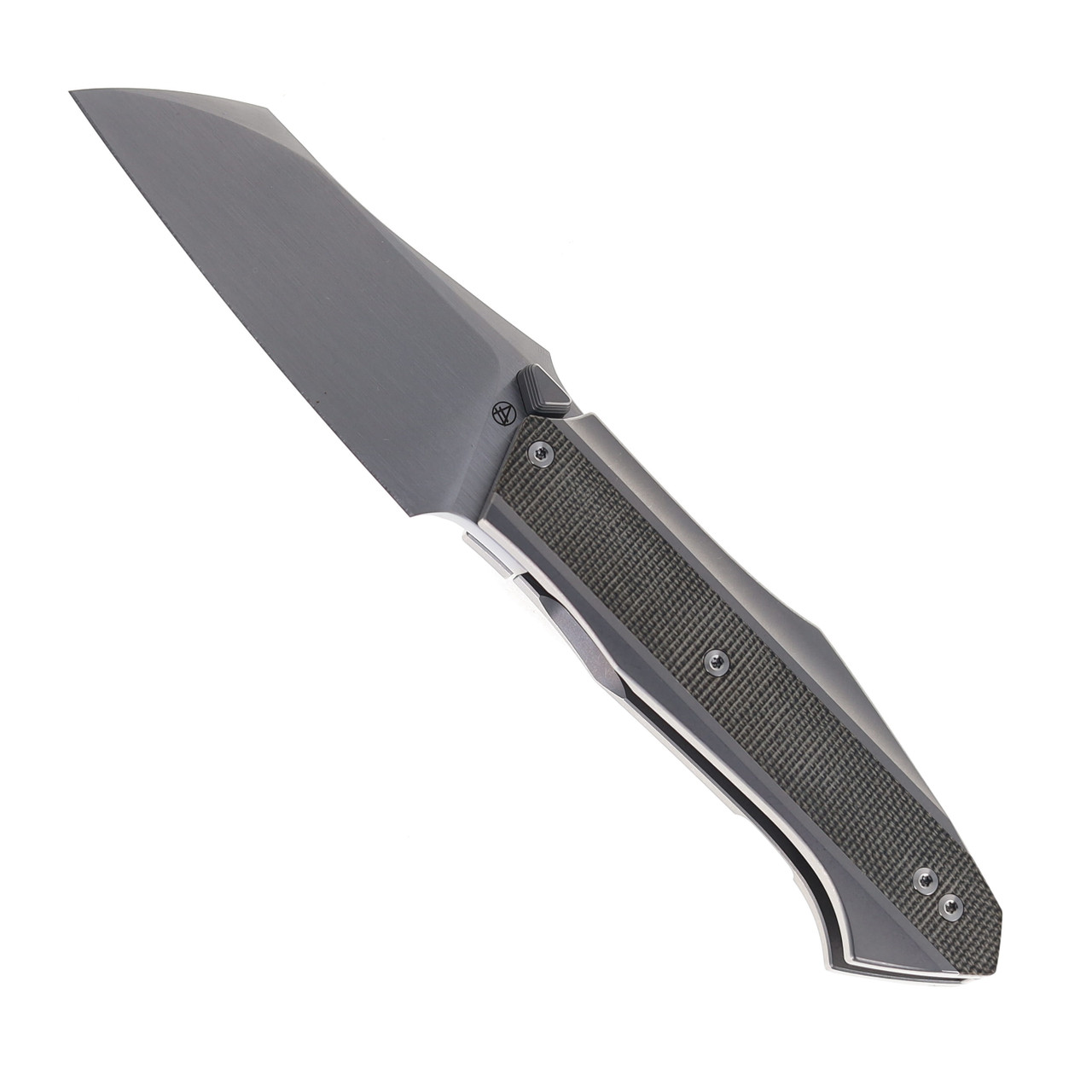Bastard Knives Octavus Folding Knife Micarta and Titanium