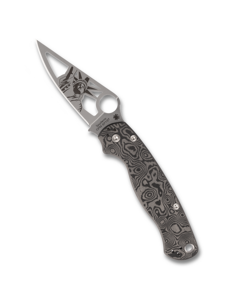 Special Edition Spyderco Para 2 Paramilitary Statue of Liberty