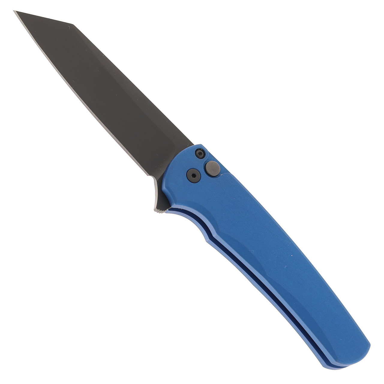 ProTech Malibu Folding Knife Blue Aluminum Handle Magnacut Reverse