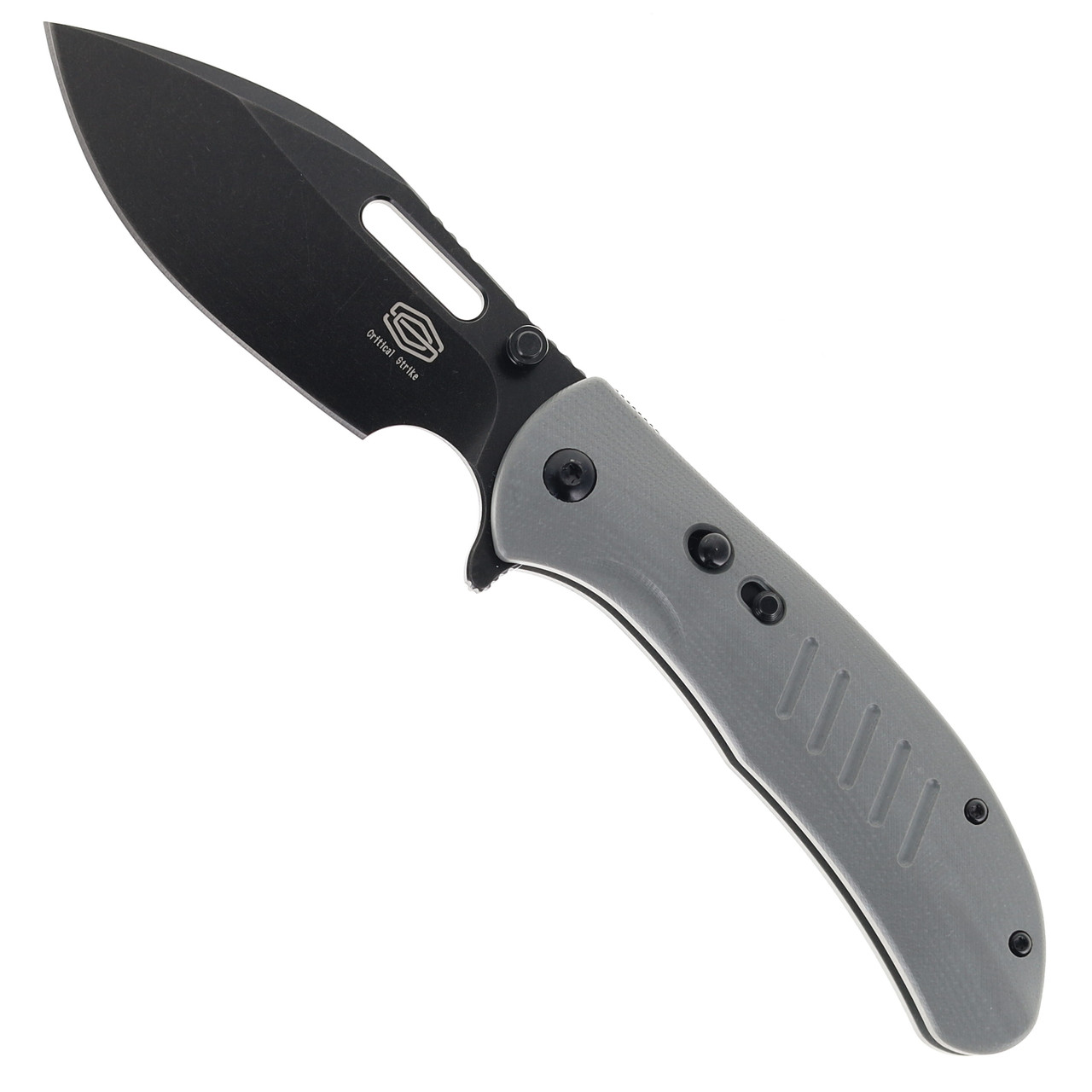 その他 2y Critcal Strike Zulu Folding Knife Gray G10 Handle VG-10 Plain Edge