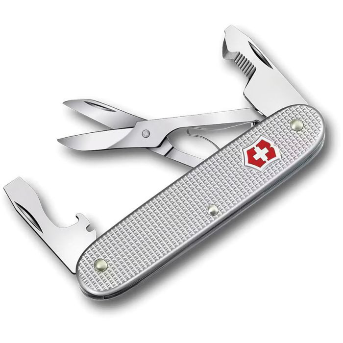 Victorinox Companion Slim Alox Silver Multi Tool 0.8170.26 - White