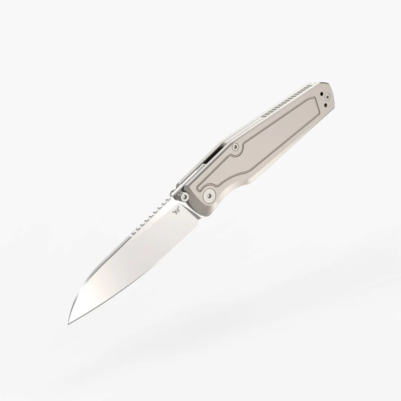 Flytanium Concourse Folding Knife Titanium Frame Lock Front
