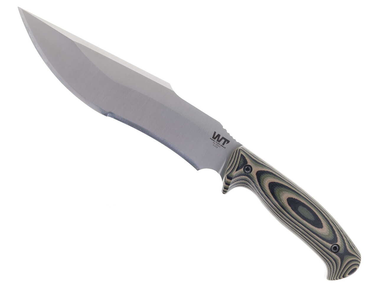 k*t様 WILDSWANS HCBS-FLAT(Ｍ) Work Tuff Gear Lanzeta-C Fixed Blade Knife Jungle Camo G10 Handle