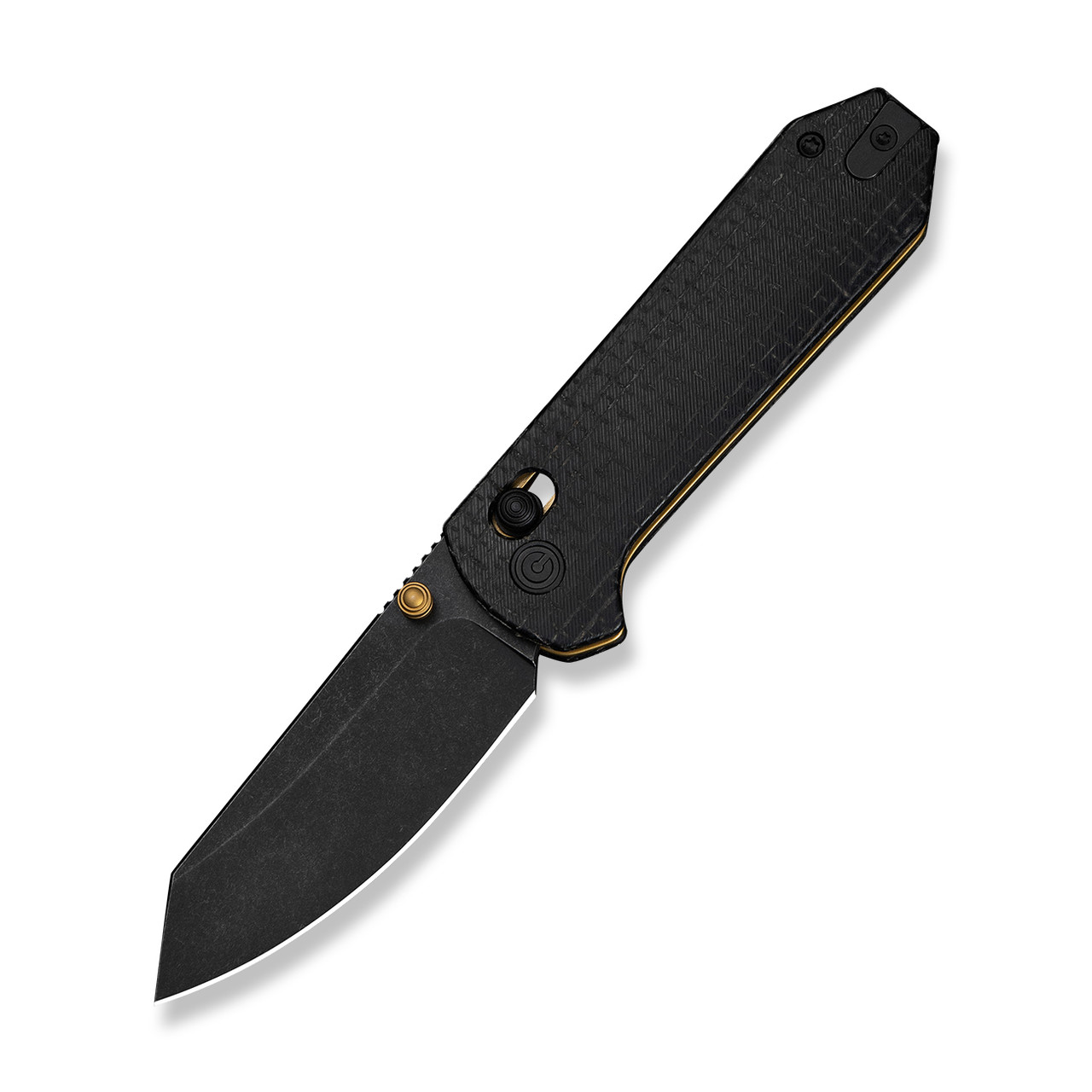 Civivi Yonder Folding Knife Black Burlap Micarta Handle 14C28N