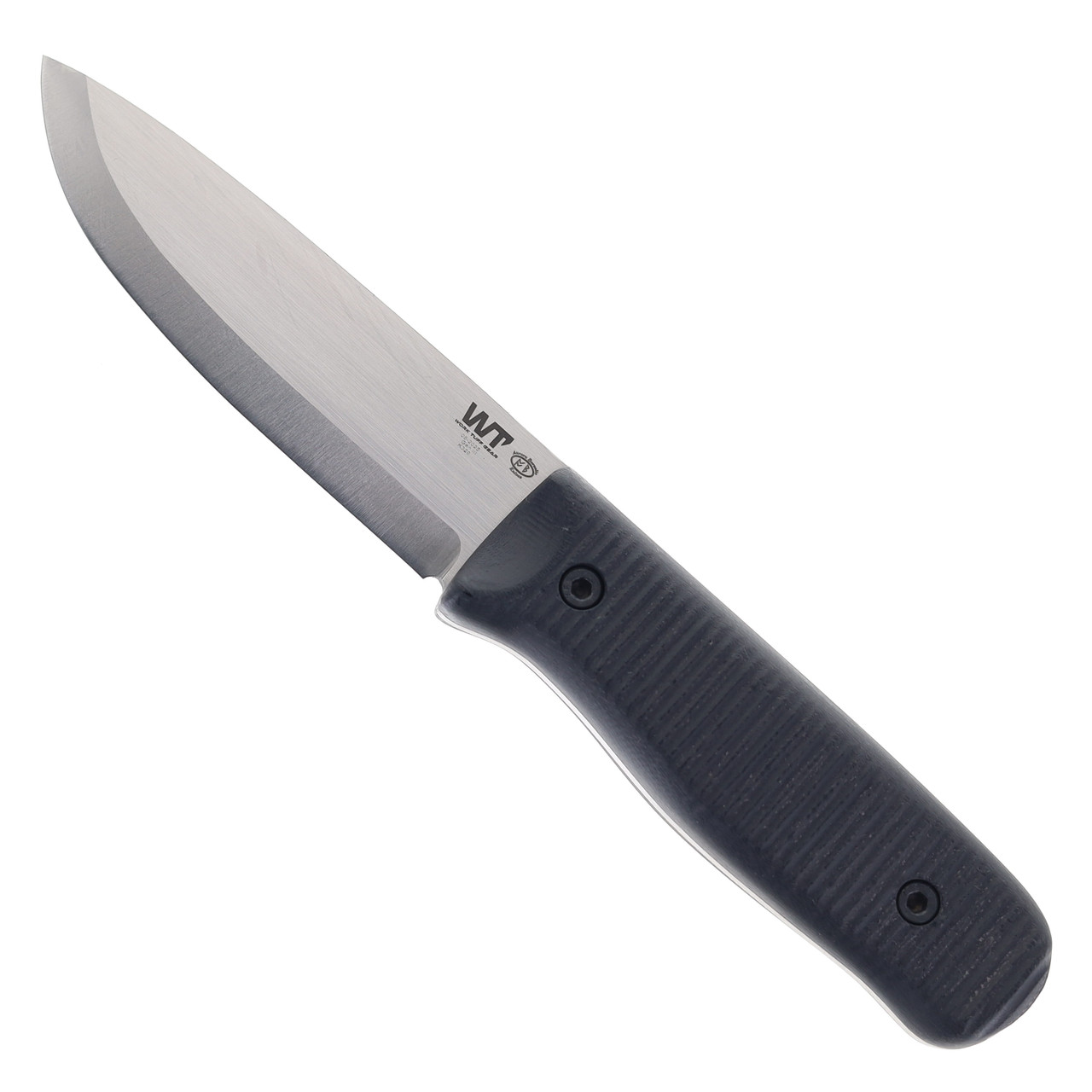 Work Tuff Gear Forester III Fixed Blade Knife Black G10 Handle