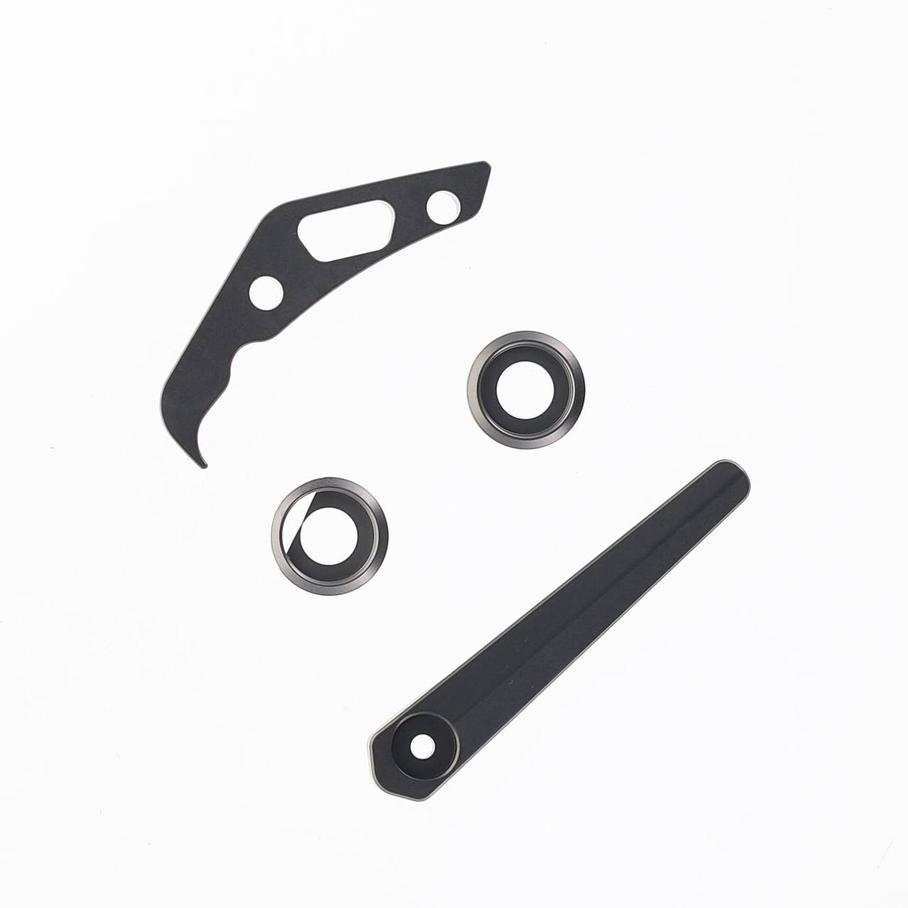 【ミー】 Divo Growler XL Stonewashed Titanium Hardware Kit (Clip, Back